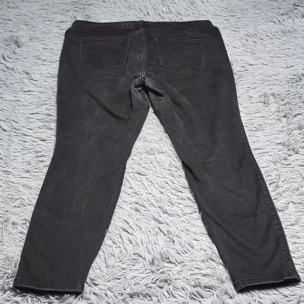 Torrid Jegging Womens Size 14‎ 14S Black Super Soft Denim Stretch Skinny Jeans